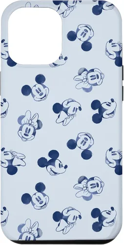 Vista 25 de Funda retro para iPhone 16 Disney Minnie y Mickey Mouse Icon Faces Vintage Art Retro