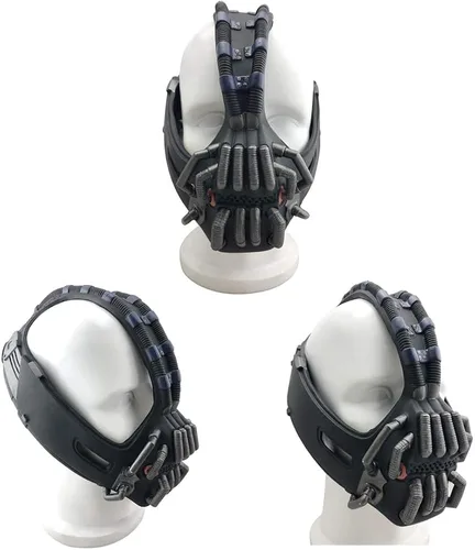 Vista 8 de Bane Mask - Máscara para disfraz de Batman