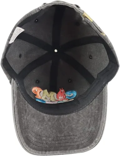 Vista 6 de Gorra de béisbol para hombres y mujeres, divertida gorra de béisbol bordada en 3D de algodón ajustable