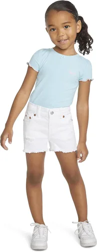 Vista 5 de Levi's Kids Girls Girlfriend Fit Short Shorts (Niños grandes)