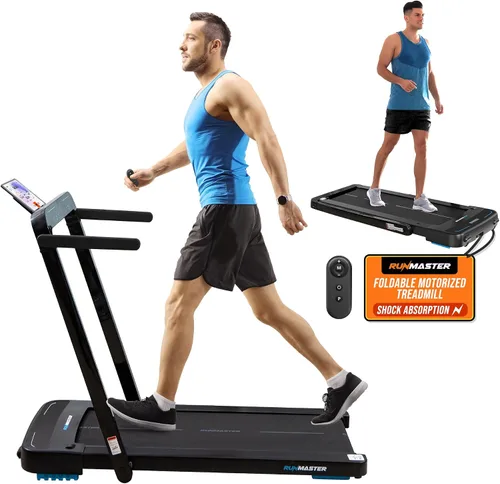 Vista 10 de RunMaster Under Desk Treadmill for Home and Office - 320lbs Weight Capacity, Quiet, Efficient, Walking Pad, Four LED Display, Space-Saving Portable