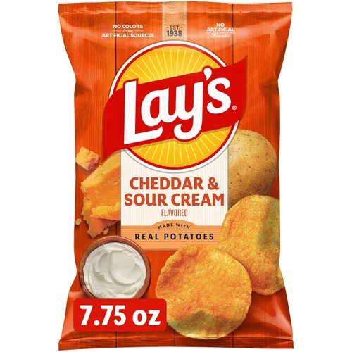 Vista 14 de Lay's Papas Fritas Clásicas, Papas Fritas Sin Gluten, Tamaño de Fiesta, Bolsa de 13 oz