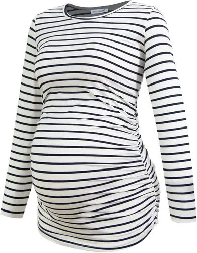 Vista 5 de Smallshow - Camisas de maternidad de manga larga para embarazo 3
