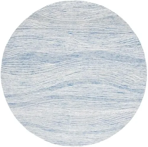 Vista 12 de SAFAVIEH Metro Collection - Alfombra decorativa de 2 x 3 pies, azul y marfil, diseño transicional, ideal para áreas de alto tráfico en pasillo, baño