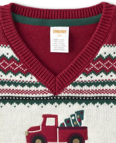 Vista 3 de Gymboree Chalecos tipo suéter para bebés y niños pequeños