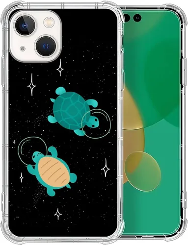 Vista 121 de CARLOCA Funda compatible con iPhone 7 Plus para niña, transparente con increíble diseño de nebulosa espacial, diseño de plástico a prueba de golpes