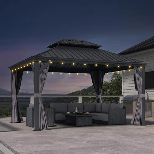 Vista 23 de Purple leaf - Gazebo para exteriores.
