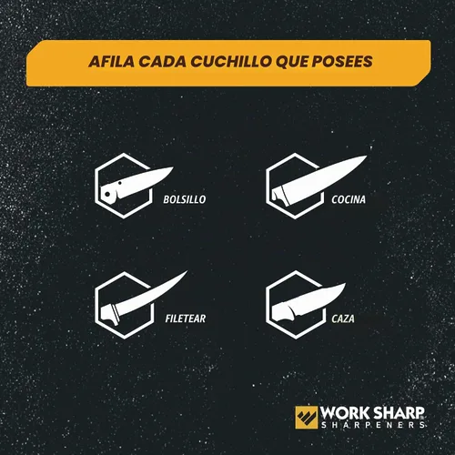 Vista 3 de Work Sharp Precision Adjust Elite - Sistema de afilado de cuchillos ajustable con 7 abrasivos