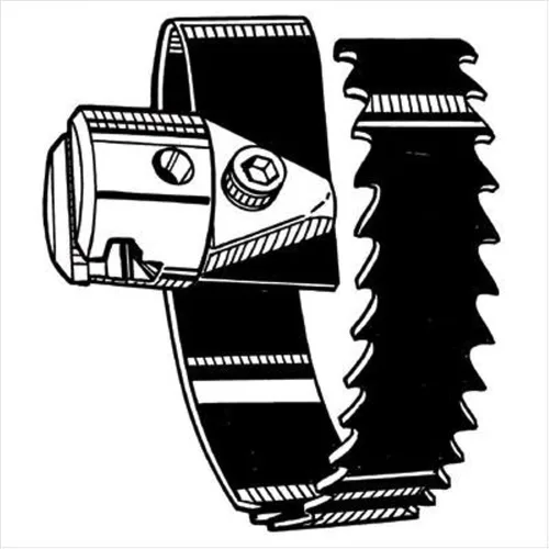 Vista 6 de RIDGID 62860 T-103 Cortador de dientes de sierra de 2-1/2", bronce
