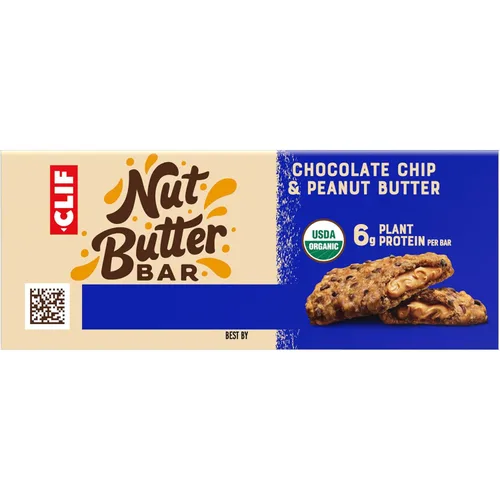 Vista 14 de CLIF - Barra de mantequilla de nuez – Barras energéticas rellenas de chispas de chocolate y mantequilla de maní – Sin OMG – Orgánico USDA – A base