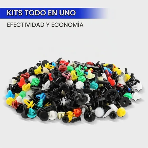 Vista 8 de MOTOALL 500 piezas universales mixtas de nailon para parachoques de automóvil, panel de parachoques, cubierta de motor, retenedor, remache, clips