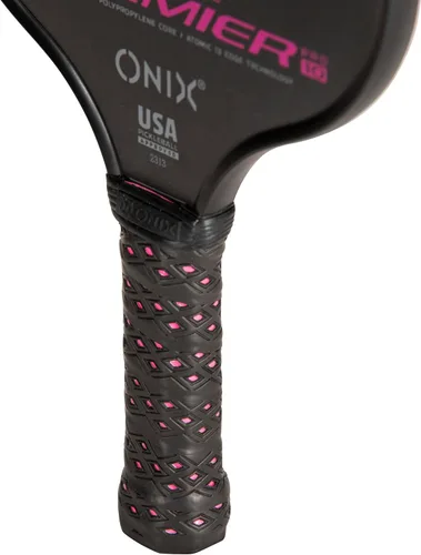 Vista 11 de Onix Carbon Fiber Surface Medium-Weight Premium Perforated Grip One-Piece Construction Pickleball Paddle
