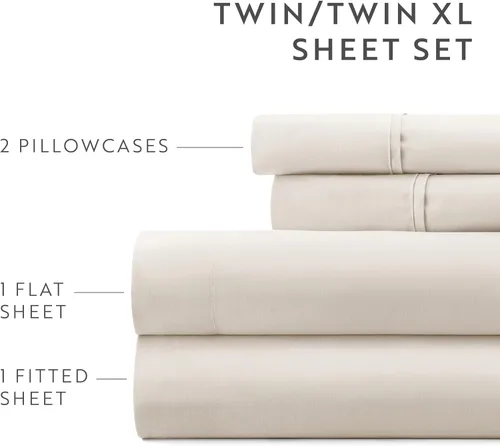 Vista 126 de ienjoy Home Linen Market - Juego de sábanas de 6 piezas, color rubor, tamaño King Blush