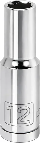 Vista 18 de Powerbuilt 642207 - Enchufe de 1/2 pulgada de profundidad de 1 pulgada