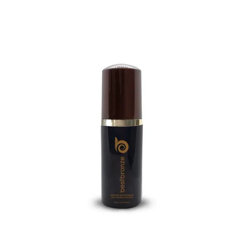 Vista 7 de Best Bronze Clear Travel Self Tanner Mousse - Espuma bronceadora sin sol para un bronceado claro, medio y oscuro personalizable, mousse de bronceado