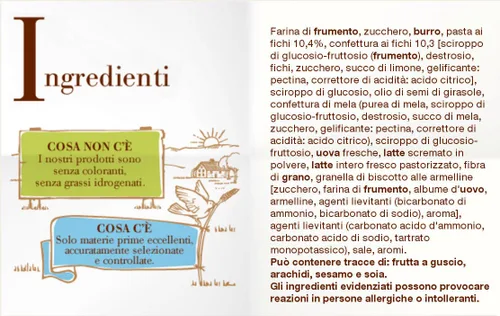 Vista 2 de Mulino Bianco: Galletas "Settembrini" con higos - 8.81 oz (250 g) Paquete de 4 [Importación italiana]