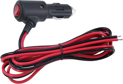 Vista 15 de SPARKING - Enchufe macho de repuesto para encendedor de cigarrillos de 12 V con interruptor de encendido y apagado - 1 pie, enchufe macho de 12 V