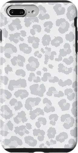Vista 12 de Blanco Gris Guepardo Estampado De Leopardo Animal Skin Lindo Moda Caso Para iPhone 17