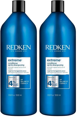Vista 8 de Redken Extreme - Acondicionador para cabello dañado - Fortalece y protege el cabello dañado, infundido con proteínas