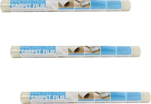 Vista 13 de Trimaco Easy Mask - Película protectora para alfombras, 2 mil, 24 pulgadas x 50 pies