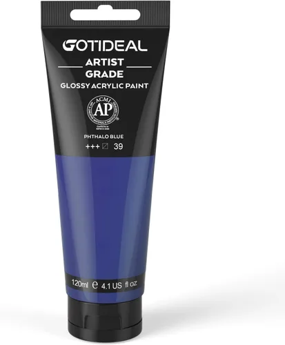 Vista 28 de GOTIDEAL - Pintura acrílica iridiscente, rojo camaleón, de 4.1 oz, no tóxicas, no se decoloran; ricos pigmentos para artistas adultos y niños