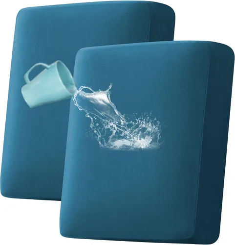 Vista 18 de H.VERSAILTEX Fundas elásticas para sillones, fundas de cojín de sofá, fundas elásticas 100% impermeables, con tela gruesa de doble forro polar