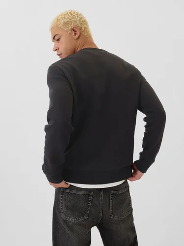Vista 2 de GAP Men's Logo Fleece Crew Sweatshirt