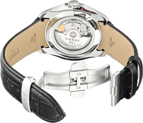 Vista 3 de Tissot de los hombres t0354281605100Couturier Analog Display SwissReloj automático negro