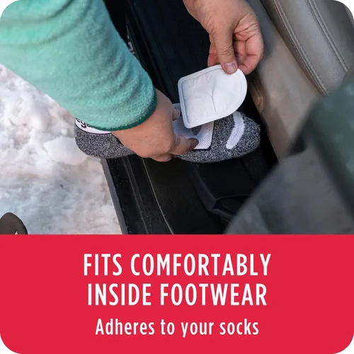 Vista 5 de Little Hotties Toe Warmers - Adhesive Foot Warmers for Cold Weather Comfort