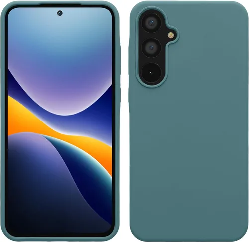 Vista 68 de kwmobile Funda Compatible con Samsung Galaxy A14 5G - Funda de teléfono de TPU y silicona con acabado suave - Verde Lima