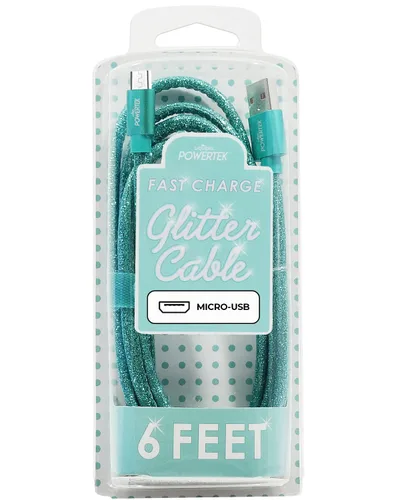 Vista 12 de Liquipel Powertek - Cable de carga micro USB para teléfonos celulares y dispositivos electrónicos, 6 pies (negro)
