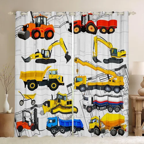 Vista 34 de Erosebridal Cortinas de baloncesto de béisbol, fútbol, rugby, tratamiento de ventanas para niños, niñas, adolescentes, con temática de deportes