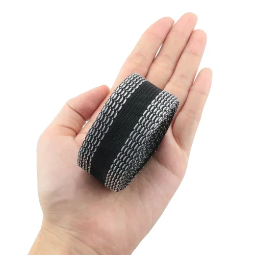 Vista 5 de ZCZQC Cinta adhesiva para dobladillo de 16.4 ft/5.47 yardas, cinta de dobladillo termoadhesiva de 0.945 in, cinta de tela autoadhesiva para traje