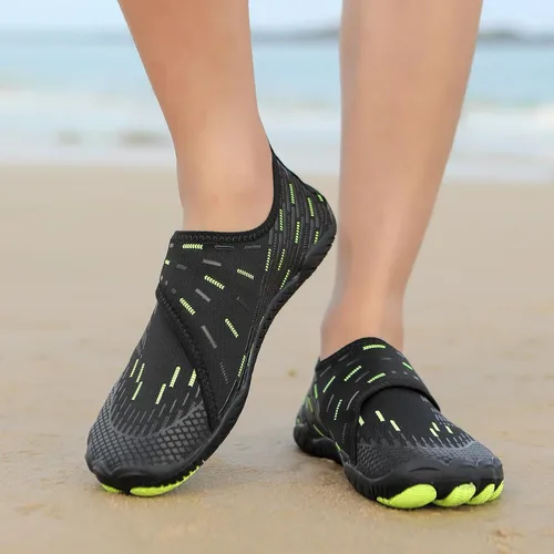 Vista 7 de Zapatos de agua para hombre y mujer, secado rápido, para natación, playa, piscina, calcetines de yoga para senderismo, caminar, buceo, surf