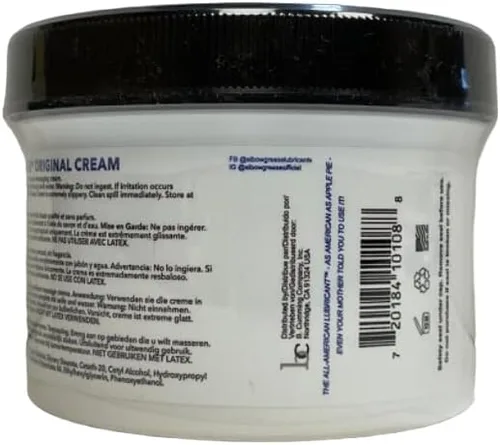 Vista 3 de ASK GRANDPA GOURMET COFFEES Crema original de grasa para codo - frasco de 9 oz