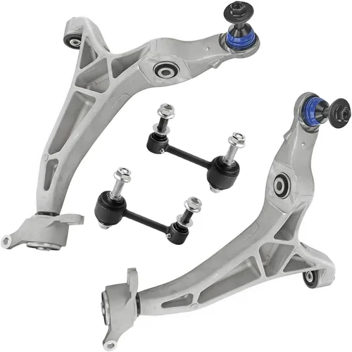 Vista 213 de Detroit Axle - Kit de brazos de control delantero para Acura 2004-2008 TSX 2003-2007 Honda Accord, 2 ensamblajes de brazos de control inferiores 2