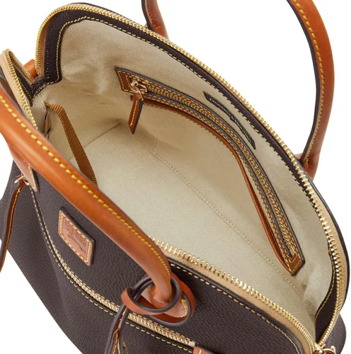 Vista 3 de Dooney & Bourke Bolso de mano, bolso grande con cúpula de grano de guijarros