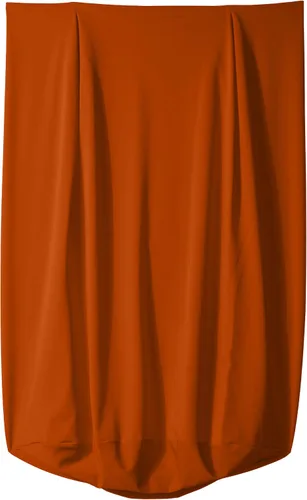 Vista 19 de LA Linen Funda elástica de elastano ajustable para cubo de basura Slim Jim de 23 galones, cubierta de contenedor de residuos, decoración de patio