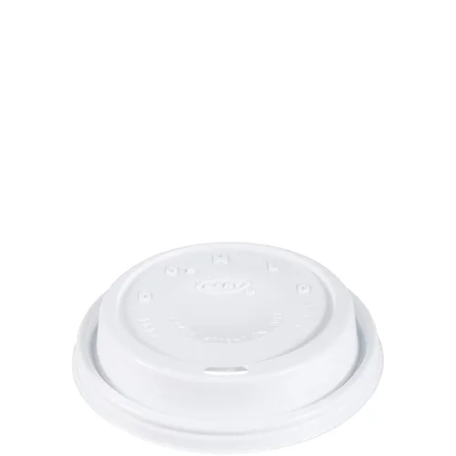 Vista 2 de DART Tapa plástica de capuchino blanco 16EL cabida para la taza caliente/fría de la espuma