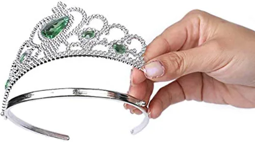 Vista 8 de Orgrimmar Accesorios de vestir de princesa con tiara corona y varita para regalos para niños y niñas