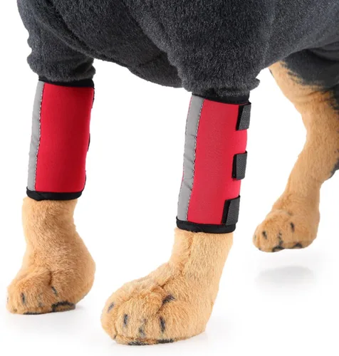 Vista 7 de 2 fundas de recuperación para callos de codo de perro, presión y dislocación de hombros para perro, protector de codo de perro