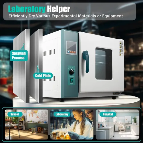 Vista 2 de Laboratorio de aire forzado horno de secado por convección de laboratorio Explosión de temperatura constante 110V 1000W Digital Lab Termostático