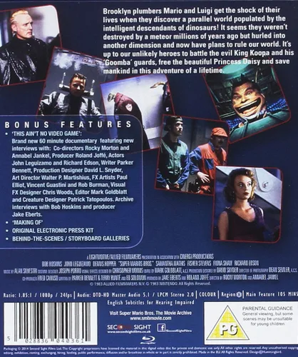 Vista 2 de Super Mario Bros The Motion Picture Blu-ray