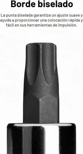 Vista 5 de Capri Tools CP30031 Master Torx Star Juego de Llaves de Vaso, 60 Piezas, Plateado