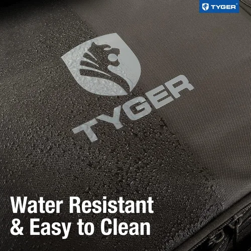 Vista 6 de Tyger - Organizador de bolsas de almacenamiento de carga para debajo del asiento trasero, tamaño grande y pequeño (5.5 y 13 galones) compatible