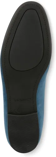 Vista 5 de Vionic Willa - Zapatos informales de punto para mujer, sin cordones, verde azulado oscuro ante