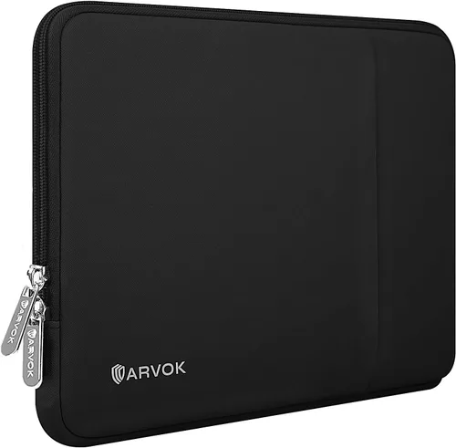 Vista 8 de ARVOK Funda para portátil de 15 pulgadas, funda impermeable para laptop de blanco (Crescent white)