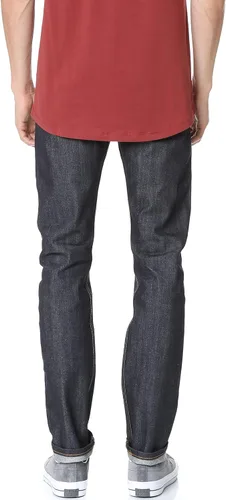 Vista 3 de Naked & Famous Denim Hombre extraño chico en mano izquierda sarga selvedge