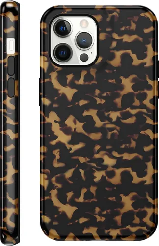 Vista 102 de Funda de teléfono con estampado de guepardo para iPhone 7/8/SE 2020/2022 de 4.7 pulgadas, funda de lujo con diseño de leopardo marrón coqueta a