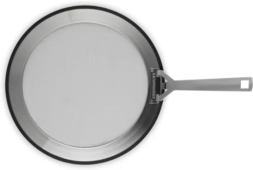 Vista 3 de Le Creuset - Protector contra salpicaduras de acero inoxidable, 12.25 pulgadas